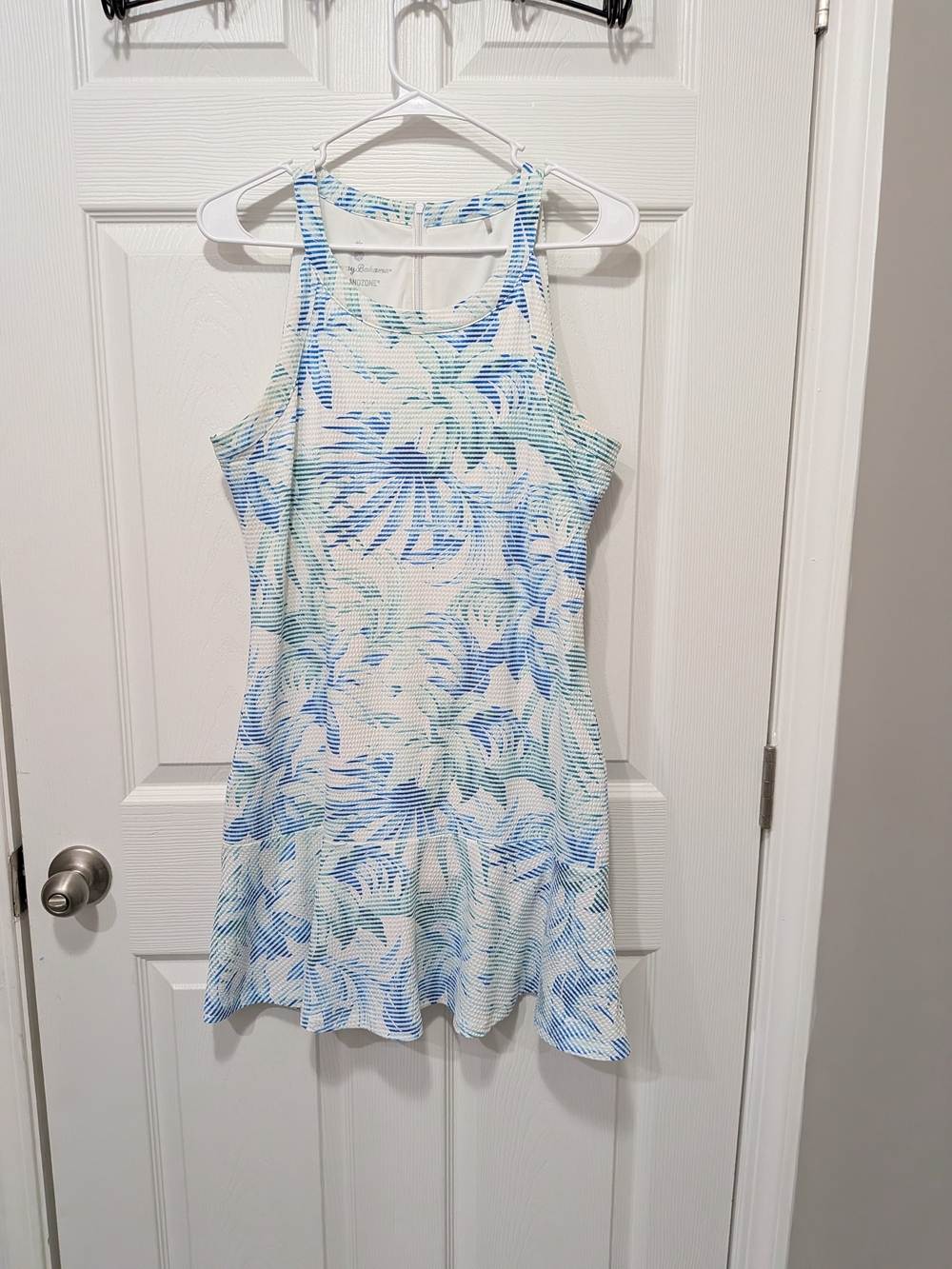 Tommy Bahama Blue & White Floral Tank Dress